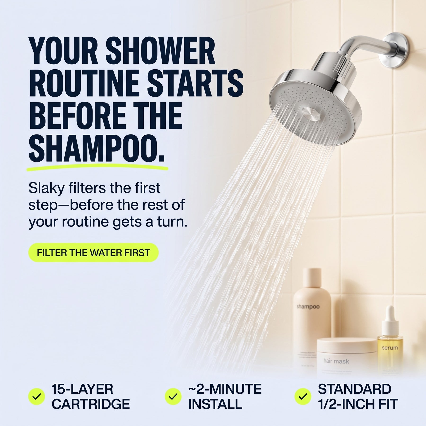 The Filtered Shower Head