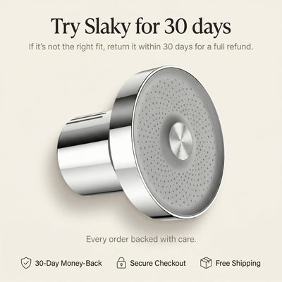 Slaky 15-Stage KDF-55 Filtered Shower Head